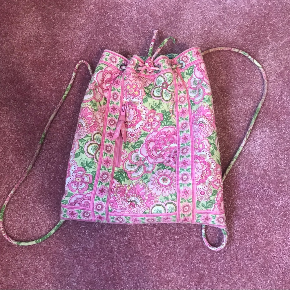 Vera Bradley Draw String Backpack